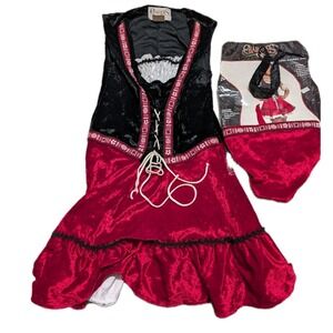 Adult Woman's Beer Garden Girl Charades Costume Size Small‎
